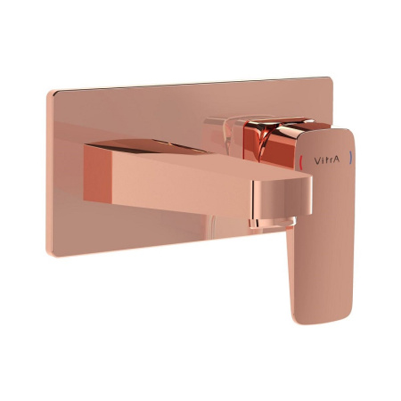 Встариваемый смеситель для раковины VitrA Root Square A4273826EXP, медь