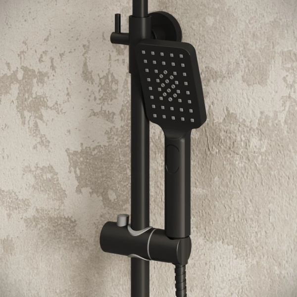 Душевая система Grossman Cosmo 500.K35.02.210 черный матовый