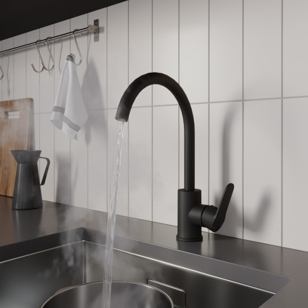 Смеситель для кухни Milardo Poli POLBLJ0M05