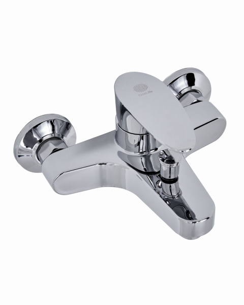 Смеситель для ванны однорычажный полимерный OneLife P09-100cr хром