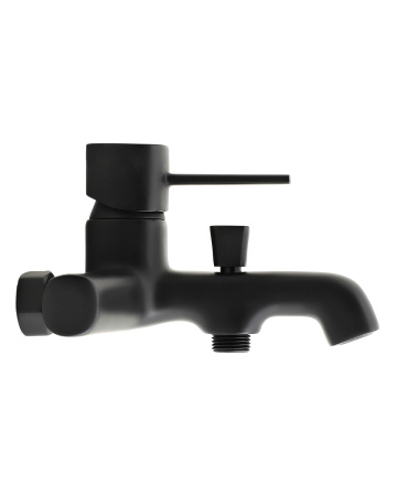 Душевая система смеситель с изливом Orange Karl M05-932b черный