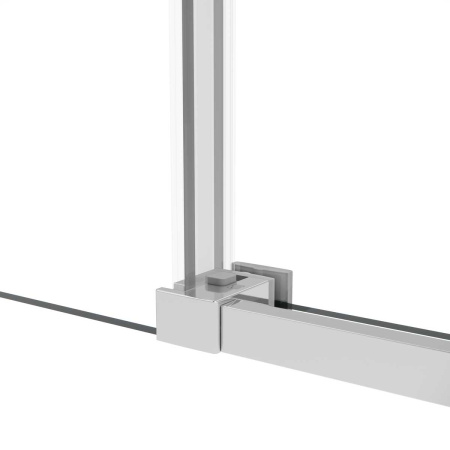 Душевой уголок Vincea  Slim Soft VSR-1SS8012CL (120х80)  хром, стекло прозрачное