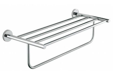 Полка для полотенец с вешалкой для полотенец Grohe Bau Cosmopolitan 40462001