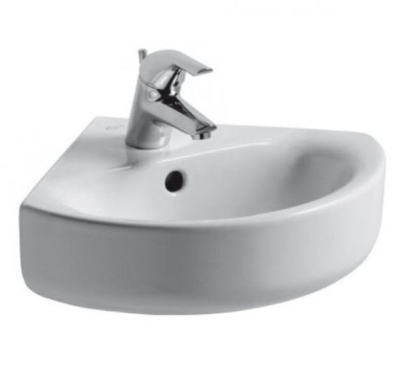 Раковина угловая подвесная Ideal Standard Connect Space Arc E793101 (48x44)