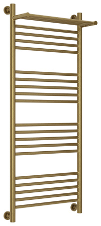 Полотенцесушитель Водяной Сунержа Богема с полкой + (120х50) Состаренная бронза 05-0223-1250