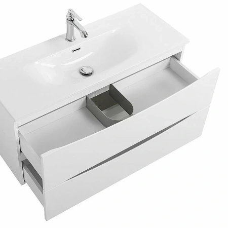 Тумба под раковину BelBagno Marino MARINO-CER-MINI-1000-2C-SO-BO-P Bianco Opaco
