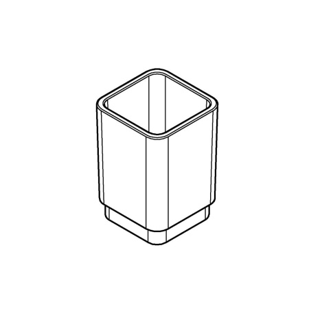 Стакан для зубных щеток Grohe Selection Cube 40783 000 (40783000)