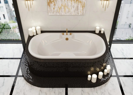 Акриловая ванна Vagnerplast Gaia (190x100) VPBA191GAI7X-04