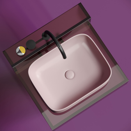 Раковина накладная (50,5х38) Ceramica Nova ELEMENT CN6052MP