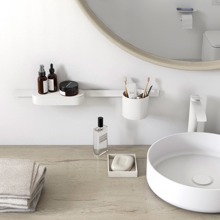 Крышка для корзины Hansgrohe WallStoris 27925700 белый матовый