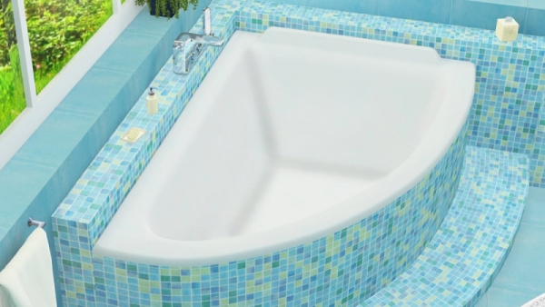 Ванна из литьевого мрамора Marmo Bagno Аврора (182x125) правый угол MB-AR182-125 Ванна из литьевого мрамора Marmo Bagno Аврора (182x125) правый угол MB-AR182-125