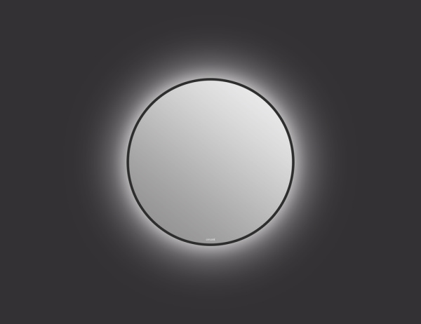 Зеркало Cersanit ECLIPSE smart 60x60 в черной рамке 64146