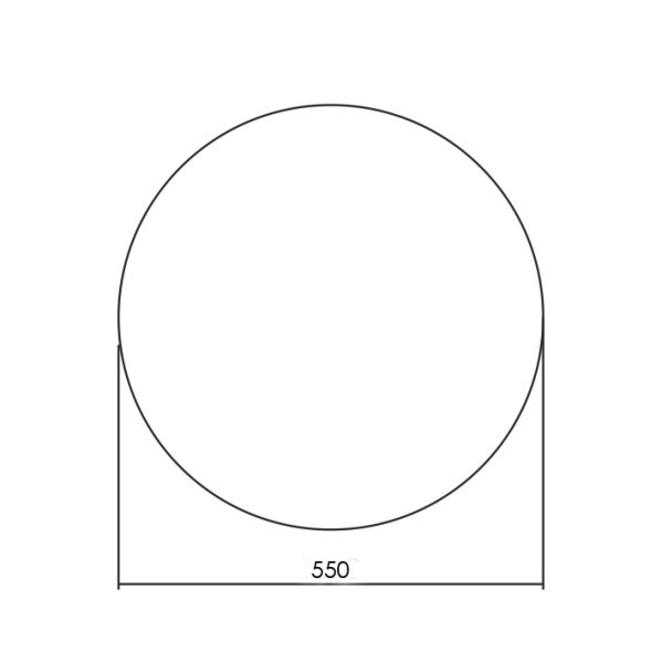 Зеркало (55х55) Silver Mirrors  Savanna LED-00002605