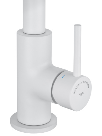 Смеситель для кухни WONZON & WOGHAND, белый матовый WW-L1005-MW