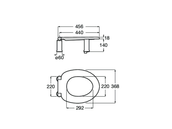 Подставка Roca Access Comfort 801B60001