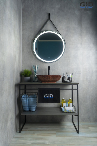 Раковина накладная (41,5х41,5) Gid Mnc182