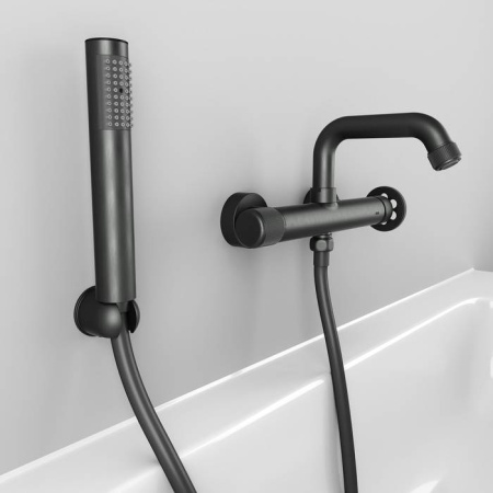 Смеситель для ванны графит IDDIS Grange (GRAGMR2i02)