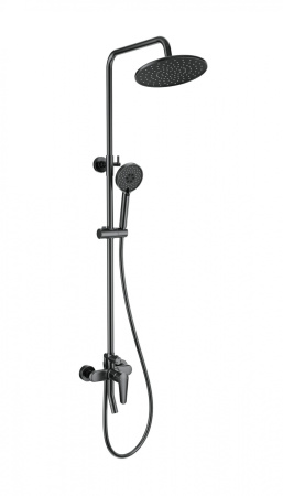 Душевая система WONZON & WOGHAND, темный графит WW-B2168-A-BGG