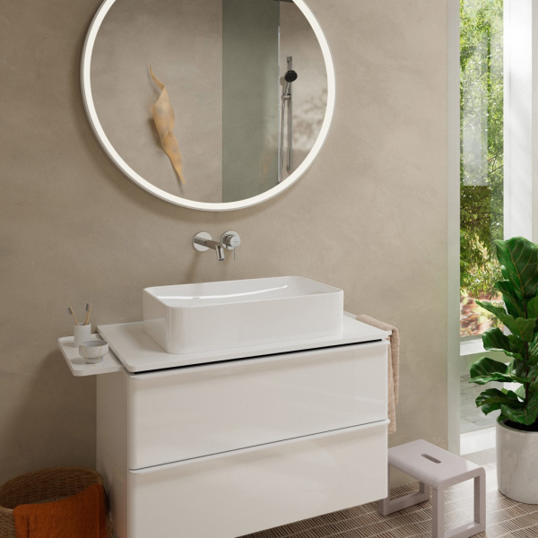 Смеситель для раковины встраиваемый Hansgrohe Tecturis S 73350000 хром