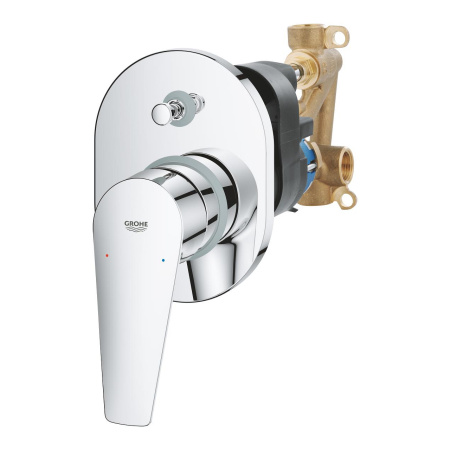 Смеситель для ванны однорычажный Grohe BauEdge New 29039 001 (29039001)