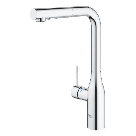 Смеситель для кухни с выдвижным изливом Essence Grohe New 30504 000 (30504000) хром