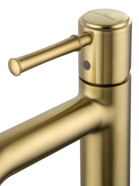 Смеситель для раковины WONZON & WOGHAND TOR, брашированное золото WW-88018073-BG Смеситель для раковины WONZON & WOGHAND TOR, брашированное золото WW-88018073-BG