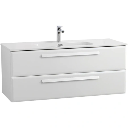 Тумба под раковину Cezares ECO-CER-N-1200-2C-SO-BL Bianco Lucido без ручек