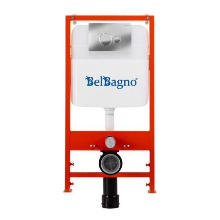 Комплект унитаза с инсталляцией BelBagno BB5177CH-TOR/SC/BB026/BB081CR