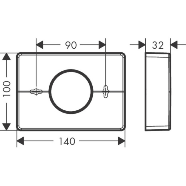 Держатель гигиенических пакетов Hansgrohe AddStoris 41773700, белый