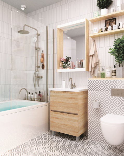 Тумба под раковину 1Marka  Aris 60Н У76060