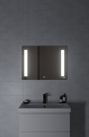 Зеркало Cersanit LED 020 BASE 80 KN-LU-LED020*80-b-Os