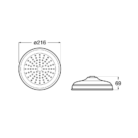 Душевая насадка Roca CLASICAL A5B3350C00