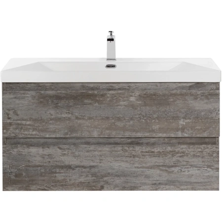 Тумба под раковину Cezares MOLVENO-80-2C-SO-LG Legno Grigio