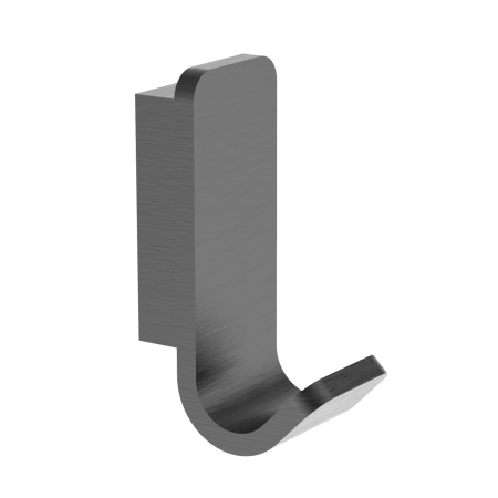 Крючок для ванной WONZON & WOGHAND LOTTE, темный графит WW-8315-BGM