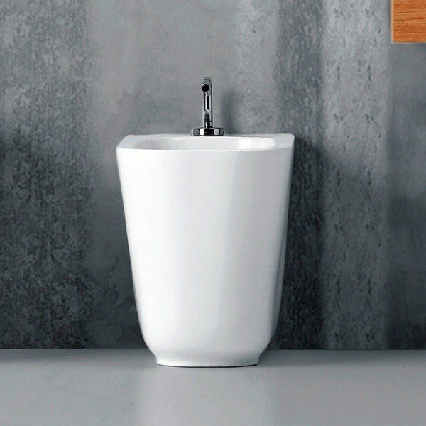 Биде напольное Kerasan Tribeca 512030 белый матовый