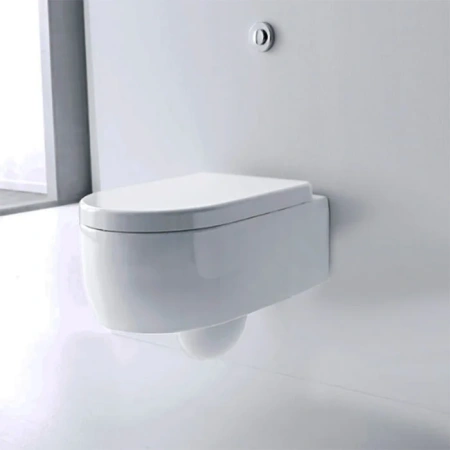 Подвесной унитаз Kerasan Flo 311501 белый, без сиденья