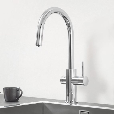 Смеситель для кухни с C-изливом GROHE Blue Professional 31325 002 (31325002)