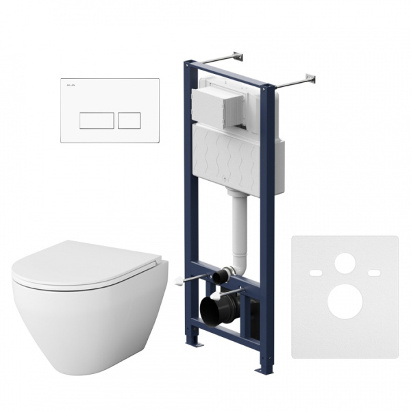 Комплект унитаза с инсталляцией Am.Pm Spirit 2.0 IS47001.701700