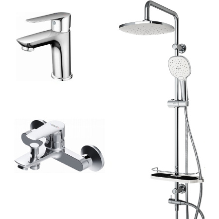 Набор смесителей 3 в 1 Dorff Prime D4094030