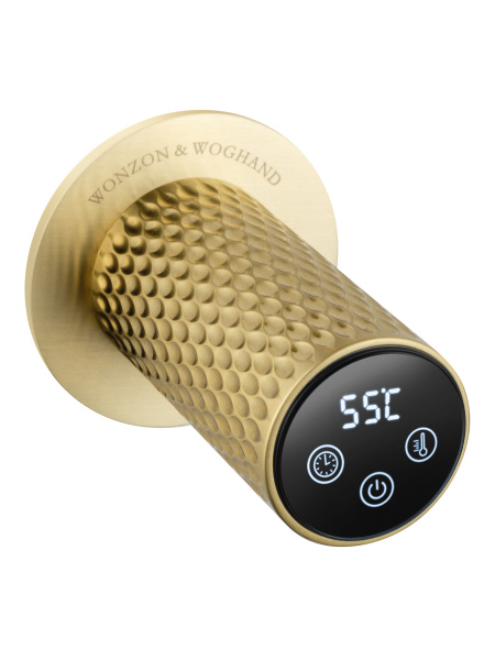 Полотенцесушитель электрический встраиваемый WONZON & WOGHAND MÜNCHEN, брашированное золото WW-A355-BG Полотенцесушитель электрический встраиваемый WONZON & WOGHAND MÜNCHEN, брашированное золото WW-A355-BG