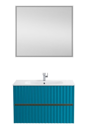 База под раковину Art&Max Еlegant AM-ELEGANT-900-2C-SO-TM-LED Бирюзвый матовый