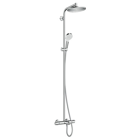 Душевая система с термостатом для ванны Hansgrohe Crometta S 240 1jet Showerpipe 27320000 хром