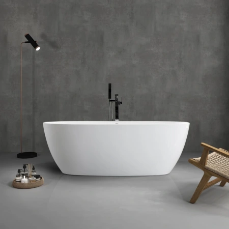 Акриловая ванна (170х80) ABBER AB9265-1.7 без гидромассажа, белый