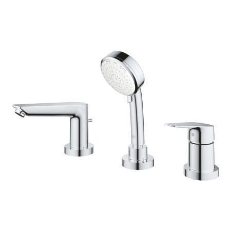 Однорычажный смеситель для ванны с душем Grohe BauEdge 25117 00A (2511710A) хром