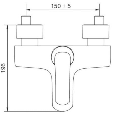 Смеситель для ванны Jacob Delafon Nateo E71251-CP
