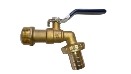 Кран шаровой со штуцером 3/4" VN-BY34 водоразборный ручка
