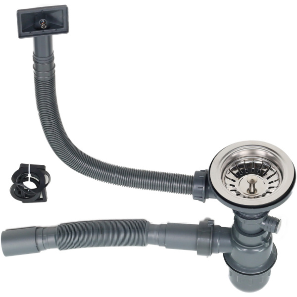 Кухонная мойка: (45х45х22) MELANA ProfLine D4545H, сатин