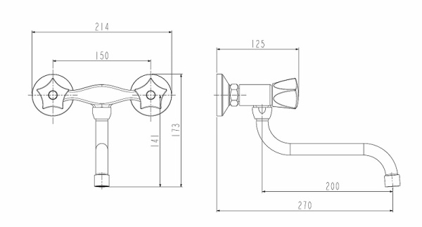 Смеситель для кухни ESKO MOSCOW MS 02