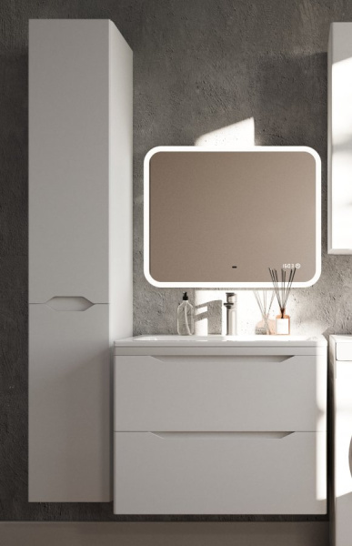 Тумба под раковину Style Line Марелла 70 Люкс Plus СС-00002407 белый матовый