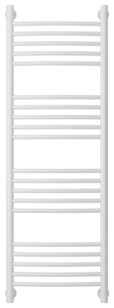 Полотенцесушитель Водяной Выгнутая Сунержа Богема + (120х40) Матовый Белый 30-0221-1240